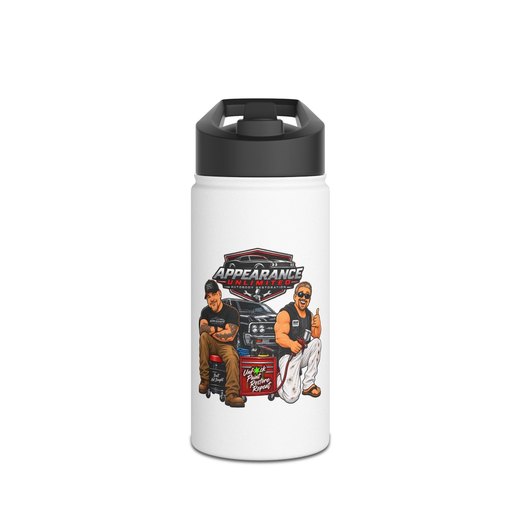 Appearance Auto Care Illustration Stainless Steel Water Bottle · 12/18/32 oz