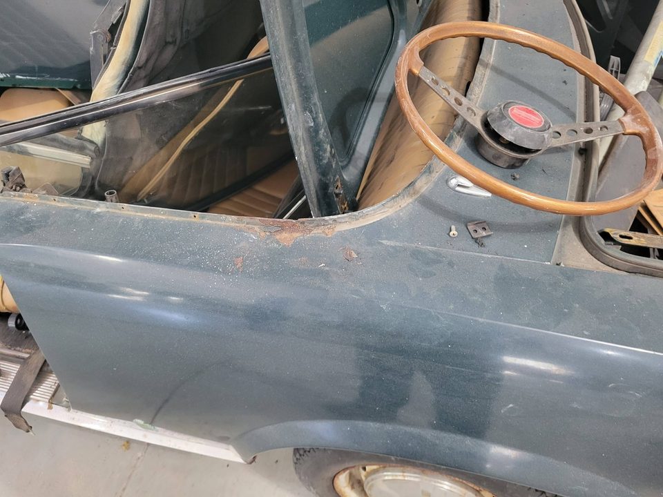 Stage 3 — cockpit stripped, interior out