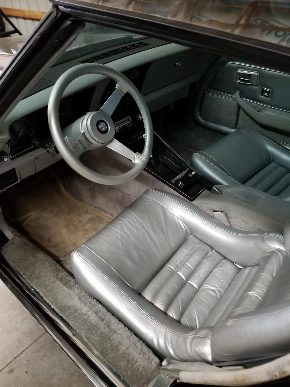 Stage 1 — the interior as found after years in storage